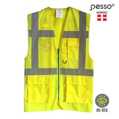 Сигнальный жилет Pesso HI-VIS цена и информация | Рабочая одежда | pigu.lt