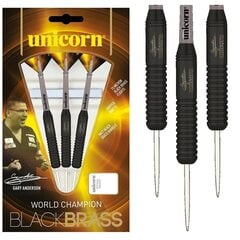 Smiginio strėlės Black Brass-Gary Anderson 18G kaina ir informacija | Smiginis | pigu.lt