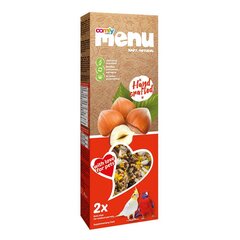 Comfy Menu корм с орехами для попугаев среднего размера, 90 г цена и информация | Корм для птиц | pigu.lt