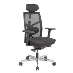 Biuro kėdė Tune, juoda kaina ir informacija | Biuro kėdės | pigu.lt