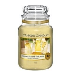 Kvapioji žvakė Yankee Candle Homemade Herb Lemonade Candle Scented candle, 104.0g kaina ir informacija | Žvakės, Žvakidės | pigu.lt