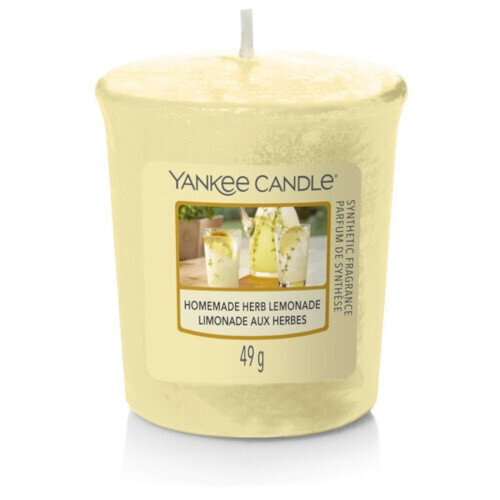 Kvapioji žvakė Yankee Candle Homemade Herb Lemonade 49 g цена и информация | Žvakės, Žvakidės | pigu.lt