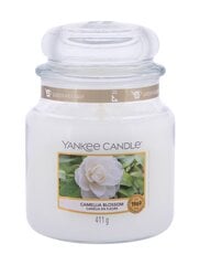 Ароматическая свеча Yankee Candle Camellia Blossom, 411 г цена и информация | Подсвечники, свечи | pigu.lt