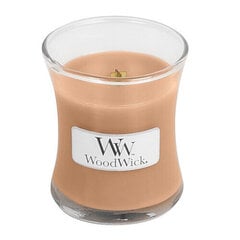 WoodWick ароматическая свеча Golden Milk, 85 г цена и информация | Подсвечники, свечи | pigu.lt
