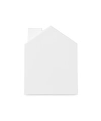 Umbra plastikinė nosinių dėžutė, 17x13x13 cm, balta kaina ir informacija | Interjero detalės | pigu.lt