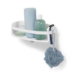 Umbra пластиковая настенная полка для ванной Flex, 33x11x9 см цена и информация | Аксессуары для ванной комнаты | pigu.lt