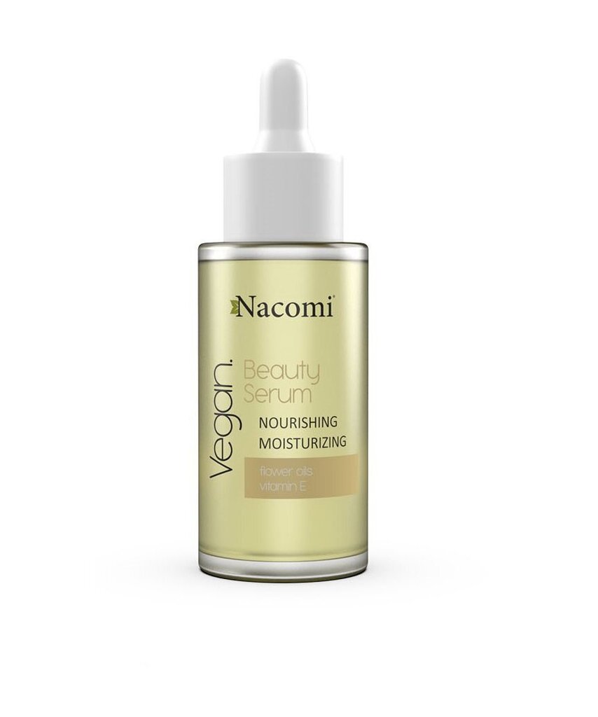 Veido serumas Nacomi Vegan Beauty Serum 40 ml kaina ir informacija | Veido aliejai, serumai | pigu.lt