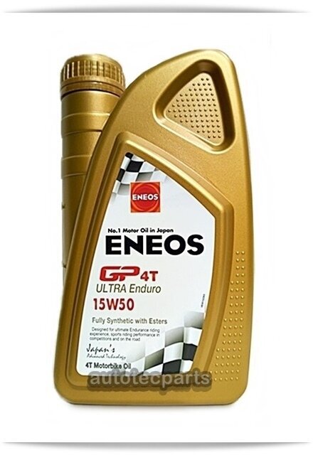 ENEOS GP4T Ultra Enduro 15w50 Fully Synthetic su esteriais, 1 Ltr variklio alyva kaina ir informacija | Moto alyvos | pigu.lt