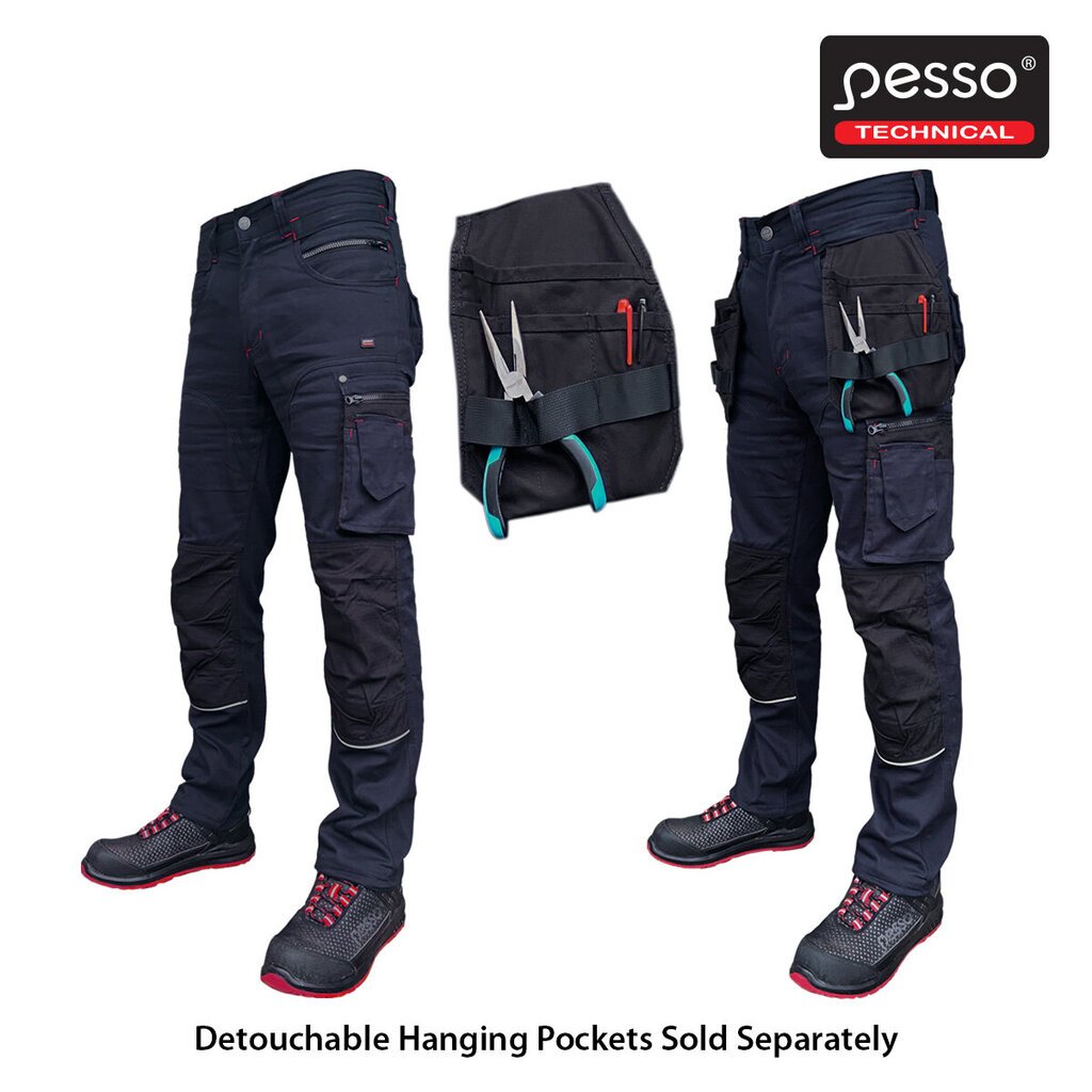 Darbo kelnės Pesso Twill Stretch 215 kaina ir informacija | Darbo rūbai | pigu.lt