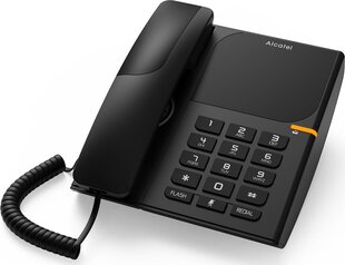 Alcatel T28, juodas kaina ir informacija | Stacionarūs telefonai | pigu.lt