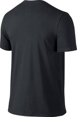 Мужская спортивная футболка Nike Dri-fit, черная цена и информация | Мужская спортивная одежда | pigu.lt