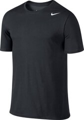 Мужская спортивная футболка Nike Dri-fit, черная цена и информация | Мужские термобрюки, темно-синие, SMA61007 | pigu.lt
