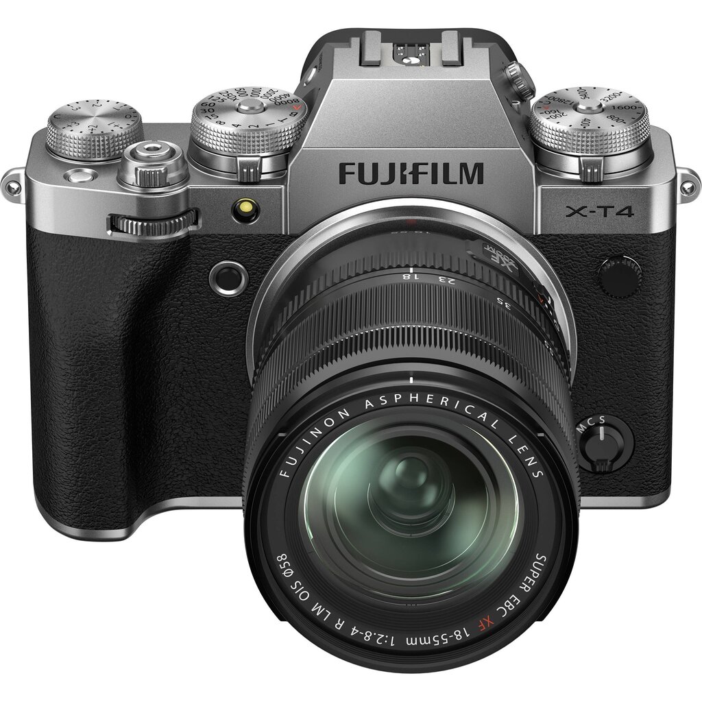 FUJIFILM X-T4 + FUJINON XF 18-55mm F2.8-4 R LM OIS (Silver) цена и информация | Skaitmeniniai fotoaparatai | pigu.lt