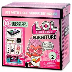 LOL lėlyte su baldais L.O.L. surprise Furniture Muzikos festivalis 564935E7C kaina ir informacija | Žaislai mergaitėms | pigu.lt