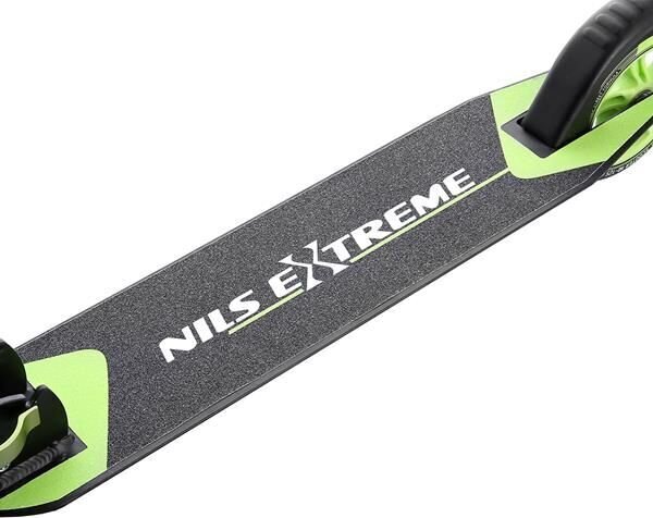 Paspirtukas Nils Extreme HD125, Green kaina ir informacija | Paspirtukai | pigu.lt