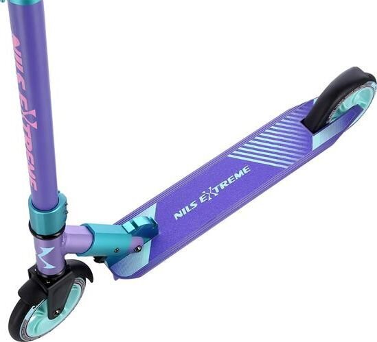 Paspirtukas Nils Extreme HD145, Purple-Mint kaina ir informacija | Paspirtukai | pigu.lt