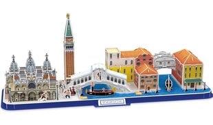3D dėlionė CubicFun City Line Venezia 126 d. kaina ir informacija | Dėlionės (puzzle) | pigu.lt