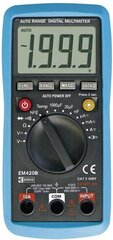 Emos Multimetr cyfrowy EM420B 2-600V (M0420) kaina ir informacija | Mechaniniai įrankiai | pigu.lt