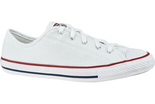 Sportiniai bateliai moterims Converse Chuck Taylor All Star Dainty Ox 564981C, balti kaina ir informacija | Converse Apranga, avalynė, aksesuarai | pigu.lt