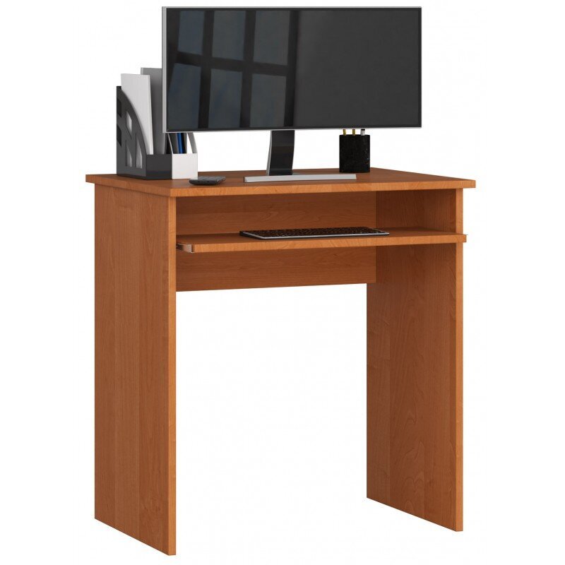 Rašomasis stalas NORE Star, šviesiai rudas kaina ir informacija | Kompiuteriniai, rašomieji stalai | pigu.lt