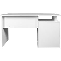 Письменный стол NORE CLP 135, белый/красный цена и информация | Компьютерные, письменные столы | pigu.lt