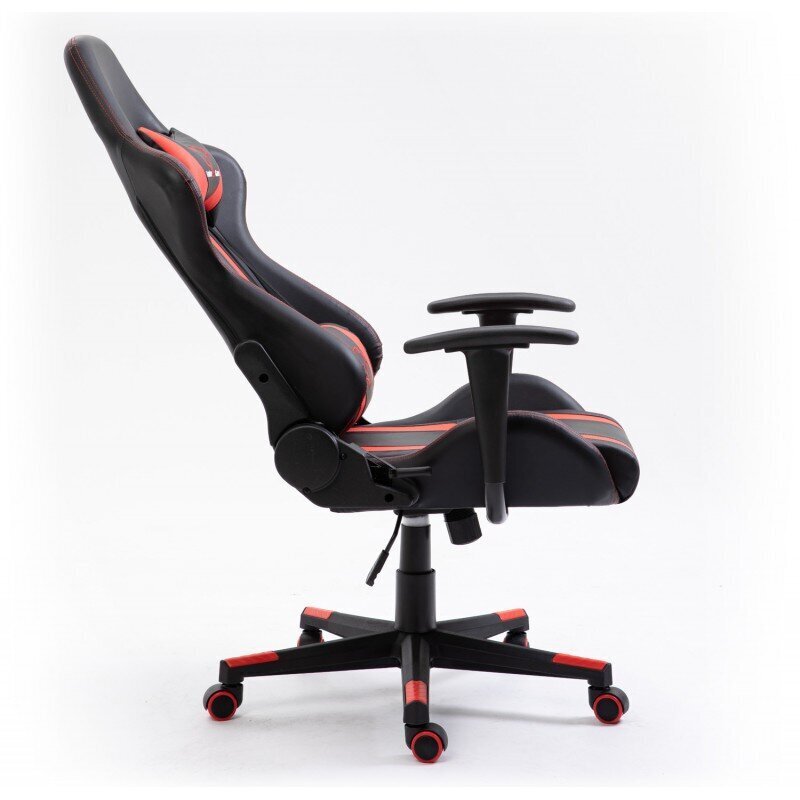Žaidimų kėdė Nore F4G FG33, juoda/raudona kaina ir informacija | Biuro kėdės | pigu.lt
