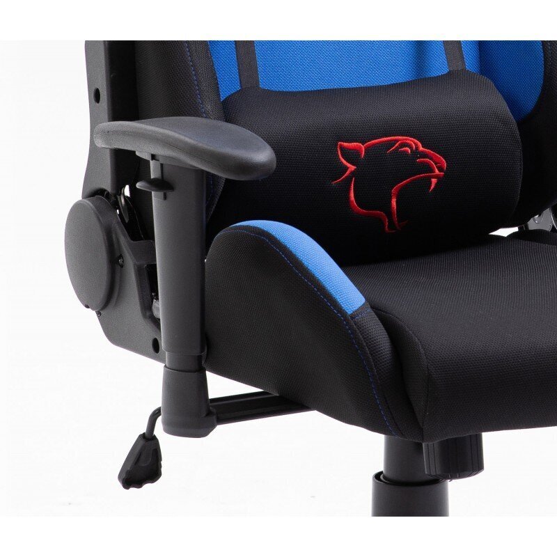 Žaidimų kėdė Nore F4G FG38/F, juoda/mėlyna kaina ir informacija | Biuro kėdės | pigu.lt