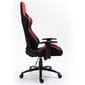 Žaidimų kėdė Nore F4G FG38/F, juoda/raudona цена и информация | Biuro kėdės | pigu.lt