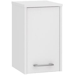 Подвесной шкафчик для ванной комнаты NORE Fin W30, белый цена и информация | Шкафчики для ванной | pigu.lt