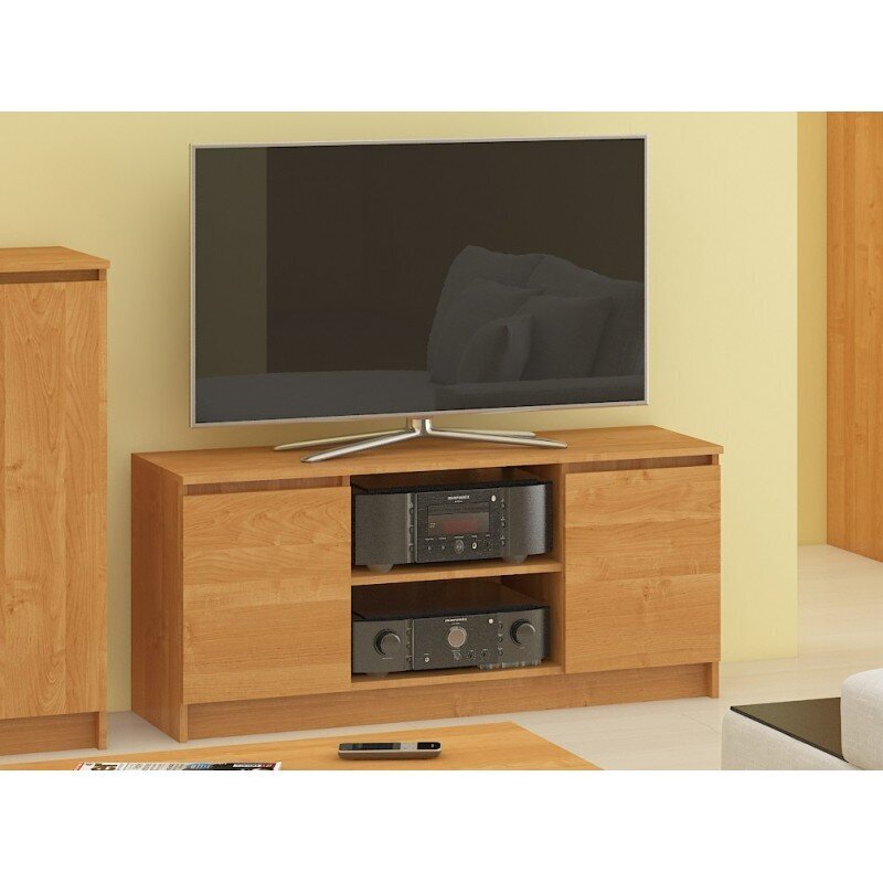 TV staliukas NORE RTV K120, šviesiai rudas kaina ir informacija | TV staliukai | pigu.lt