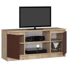 ТВ столик NORE RTV K120, цвета дуба/коричневый цена и информация |  Тумбы под телевизор | pigu.lt