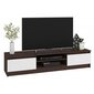 TV staliukas NORE CLP 160, rudas/baltas kaina ir informacija | TV staliukai | pigu.lt