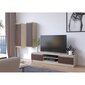 TV staliukas NORE CLP 160, ąžuolo spalvos/rudas kaina ir informacija | TV staliukai | pigu.lt