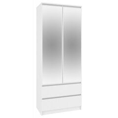 Шкаф NORE Star K60 с зеркалами, белый цена и информация | Шкафы | pigu.lt