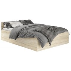 Кровать с решеткой NORE Queen 160x200 см, цвета дуба цена и информация | Кровати | pigu.lt