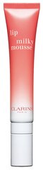 Lūpų balzamas-putos Clarins Lips Milky Mousse 10 ml, 02 Milky Peach kaina ir informacija | Lūpų dažai, blizgiai, balzamai, vazelinai | pigu.lt