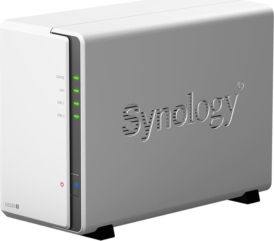 Išorinis kietasis diskas Synology DS220j kaina ir informacija | Išoriniai kietieji diskai (SSD, HDD) | pigu.lt