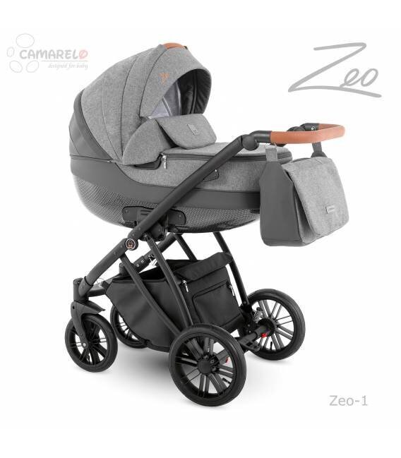 Universalus vežimėlis Camarelo Zeo 3in1, ZEO-01 kaina ir informacija | Vežimėliai | pigu.lt