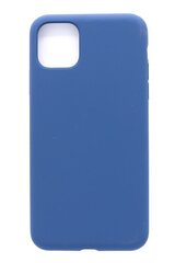 Connect iPhone 11 Pro Max Soft case with bottom Midnight Blue kaina ir informacija | Telefono dėklai | pigu.lt