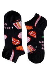 Vyriškos ir moteriškos medvilninės kojinės nuo virtuvės šefo MEAT MARKET kaina ir informacija | Moteriškos kojinės | pigu.lt
