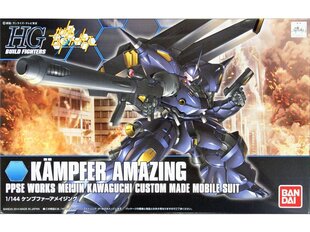 Bandai - HGBF Kämpfer Amazing PPSE Works Meijin Kawaguchi Custom Made Mobile Suit, 1/144, 85177 kaina ir informacija | Konstruktoriai ir kaladėlės | pigu.lt