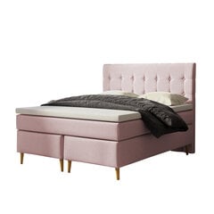 Кровать Selsey Juan 160x200 см, розовая цена и информация | Кровати | pigu.lt