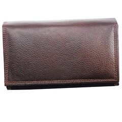 Piniginė GENUINE LEATHER 536BRN цена и информация | Женские кошельки, держатели для карточек | pigu.lt