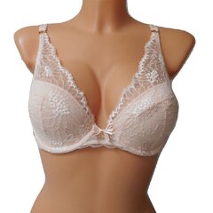 Liemenėlė Chantelle Opera push up cream kaina ir informacija | Liemenėlės | pigu.lt