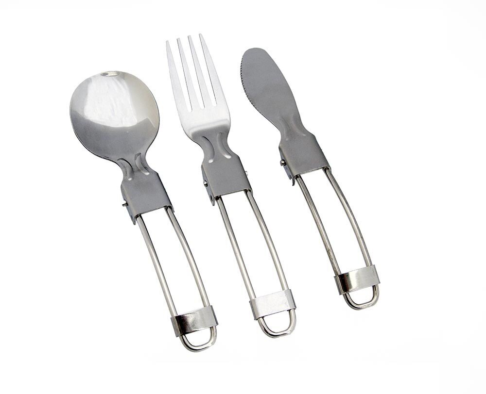 Įrankiai Rockland Cutlery Set kaina ir informacija | Turistiniai katiliukai, indai, įrankiai | pigu.lt