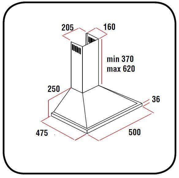 Schlosser H011D50X75 kaina ir informacija | Gartraukiai | pigu.lt