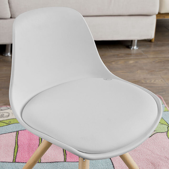 Vaikiška kėdė SoBuy FST46-W, balta kaina ir informacija | Vaikiškos kėdutės ir staliukai | pigu.lt