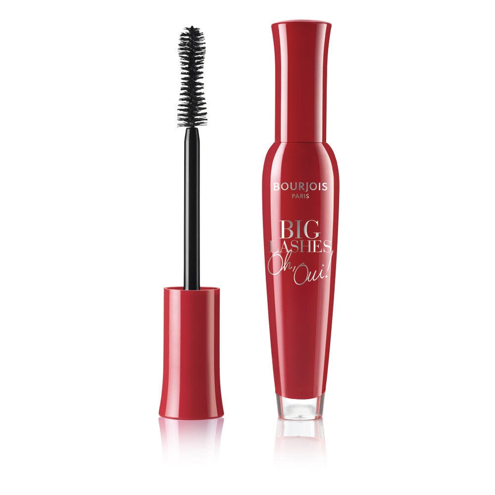 Blakstienų tušas Bourjois Oh Oui Big Lashes, 7 ml, 01 Black kaina ir informacija | Akių šešėliai, pieštukai, blakstienų tušai, serumai | pigu.lt