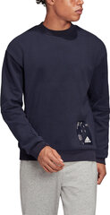 Džemperis moterims Adidas M Graphic Crew Blue kaina ir informacija | Džemperiai moterims | pigu.lt