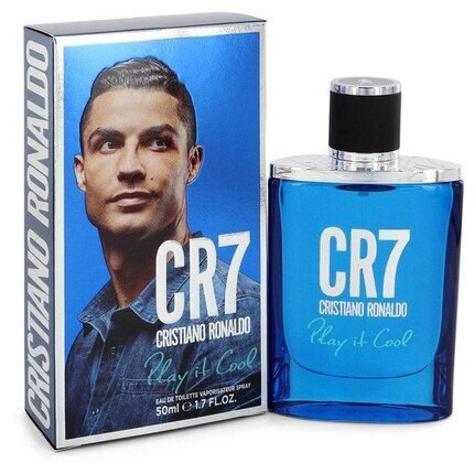 Tualetinis vanduo Cristiano Ronaldo Play it Cool EDT vyrams, 50 ml цена и информация | Kvepalai moterims | pigu.lt